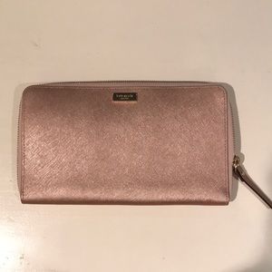 Never Used Kate Spade Champagne Color Clutch